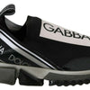 Dolce &amp; Gabbana Schwarz-Weiß SORRENTO Sport Stretch Sneakers