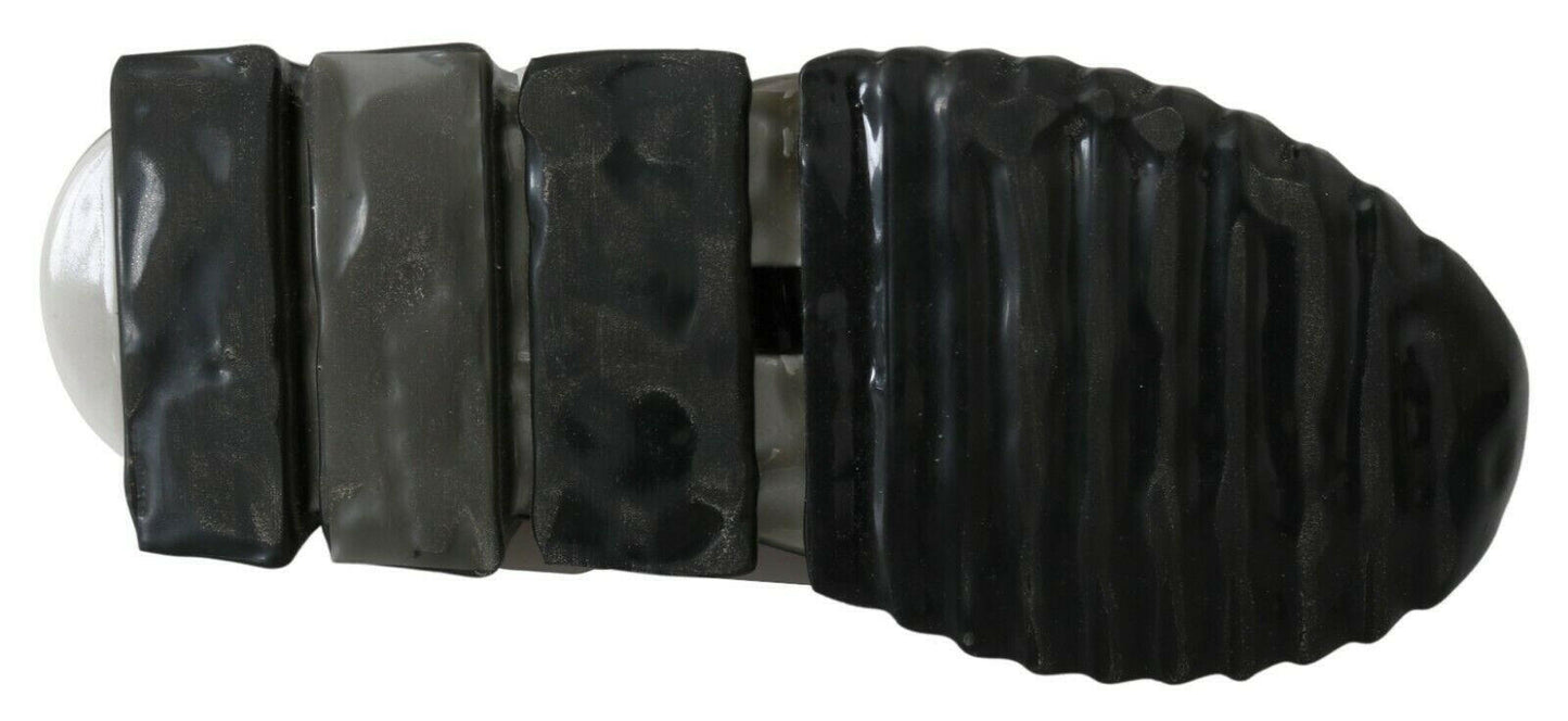 Dolce &amp; Gabbana Schwarz-Weiß SORRENTO Sport Stretch Sneakers