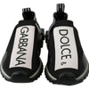 Dolce &amp; Gabbana Schwarz-Weiß SORRENTO Sport Stretch Sneakers