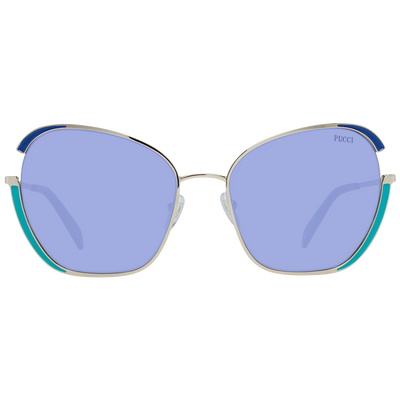 Emilio Pucci Gold Metal Sunglasses