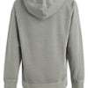 Sweat à capuche élégant en coton gris Hugo Boss