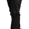 Just Cavalli Black Mid Waist Embellished Skinny Jeans
