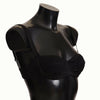 Dolce & Gabbana Black Polka Dot Satin Lace Balconette Bra