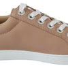 Jimmy Choo Sneaker aus puderrosa Leder