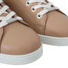 Jimmy Choo Sneaker aus puderrosa Leder