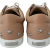 Jimmy Choo Sneaker aus puderrosa Leder
