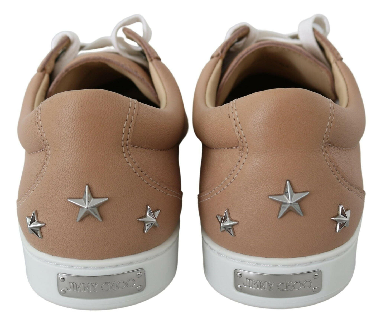Jimmy Choo Sneaker aus puderrosa Leder