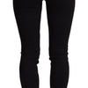 Dolce & Gabbana Black High Waist Skinny Slim Fit Pants
