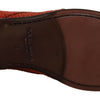 Dolce & Gabbana Orange Exotic Leather Dress Derby Shoes