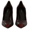 Dolce & Gabbana Multicolor Exotic Leather Heels Pumps Shoes