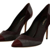 Dolce & Gabbana Multicolor Exotic Leather Heels Pumps Shoes