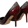 Dolce & Gabbana Multicolor Exotic Leather Heels Pumps Shoes