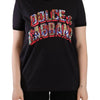T-shirt ras du cou noir chic Dolce &amp; Gabbana avec logo