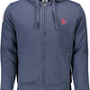 U.S. POLO ASSN. Blue Cotton Men Sweatshirt