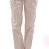 Dolce & Gabbana Beige Cotton Chinos Pants