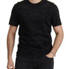 Dolce & Gabbana Black DG Baroque Cotton Crewneck T-shirt