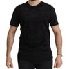 Dolce & Gabbana Black DG Baroque Cotton Crewneck T-shirt