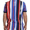 Dolce & Gabbana Multicolor Cotton Polo Top T-shirt