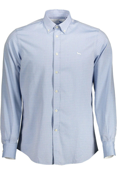 Chemise coupe classique en coton bleu clair Harmont &amp; Blaine