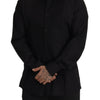 Dolce & Gabbana Black GOLD Slim Fit Tuxedo Dress Shirt