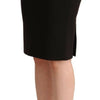 Jupe crayon noire élégante GF Ferre longueur genou