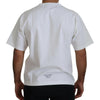 T-shirt ras du cou blanc intemporel Dolce &amp; Gabbana avec logo