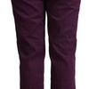 BENCIVENGA Violet High Waist Tapered Casual Pants