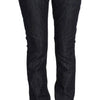 Acht Blue Denim Cotton Bottoms Straight Fit Jeans