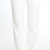 Ermanno Scervino White Striped Straight Fit Pants