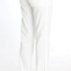 Ermanno Scervino White Striped Straight Fit Pants