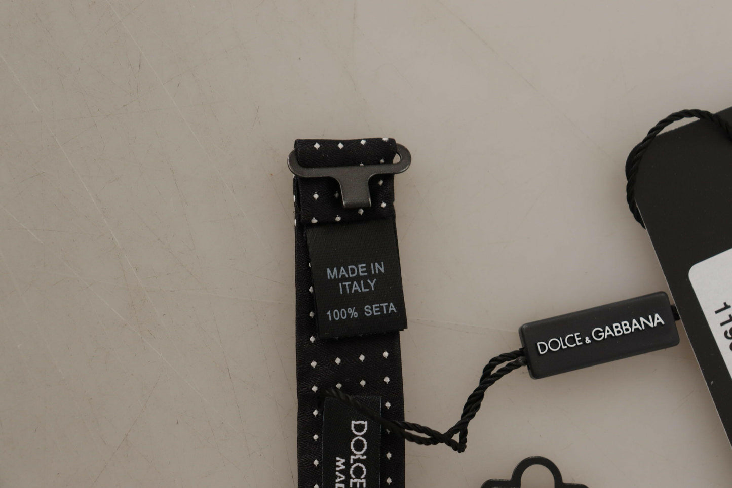 Dolce &amp; Gabbana - Nœud papillon exquis en soie à pois