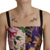 Dolce &amp; Gabbana Midikleid Patchwork Floral Jaquard Seide