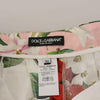 Dolce & Gabbana Multicolor High Waist Hot Pants Shorts