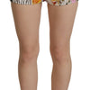 Dolce & Gabbana Multicolor High Waist Hot Pants Shorts
