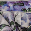 Dolce & Gabbana Purple Anemone High Waist Hot Pants Shorts