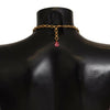 Collier Dolce &amp; Gabbana Chic Gold Statement en forme de fruits de Sicile