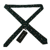 Dolce & Gabbana Black Bottle Fantasy Print Silk Adjustable Accessory Tie