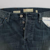 Acht Blue Wash Cotton Denim Regular Fit Jeans