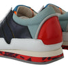 Dolce &amp; Gabbana Mehrfarbige Sport-Sneakers aus Leder