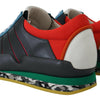 Dolce &amp; Gabbana Mehrfarbige Sport-Sneaker mit niedrigem Schaft