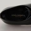 Dolce & Gabbana Black Leather Formal Dress Shoes