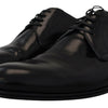 Dolce & Gabbana Black Leather Formal Dress Shoes