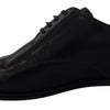 Dolce & Gabbana Black Leather Formal Dress Shoes