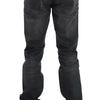 Acht Gray Cotton Regular Low Fit Jeans
