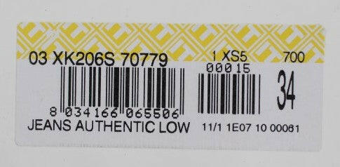 Acht Blue Wash Cotton Regular Straight Fit Jeans