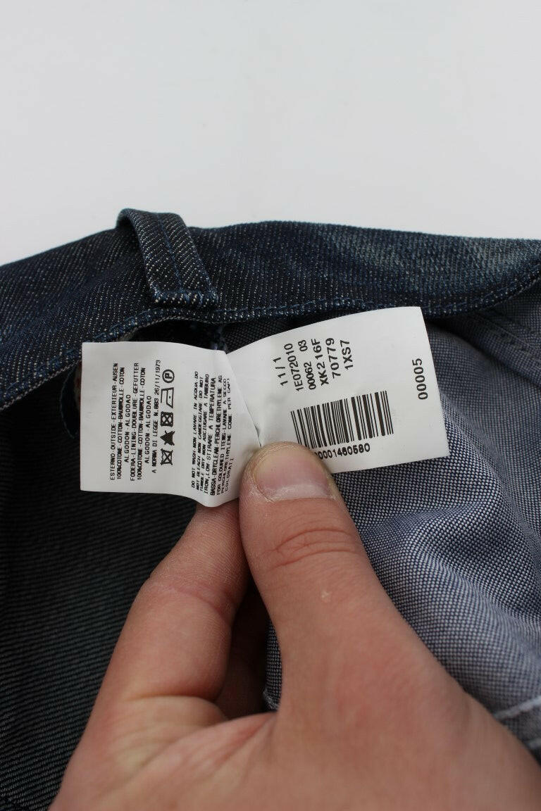 Acht Blue Cotton Regular Straight Fit Jeans