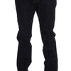 Acht Blue Cotton Regular Straight Fit Jeans