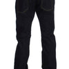 Acht Blue Cotton Regular Straight Fit Jeans