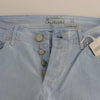 Acht Blue Cotton Stretch Low Waist Fit Jeans