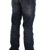 Acht Blue Wash Straight Fit Low Waist Jeans